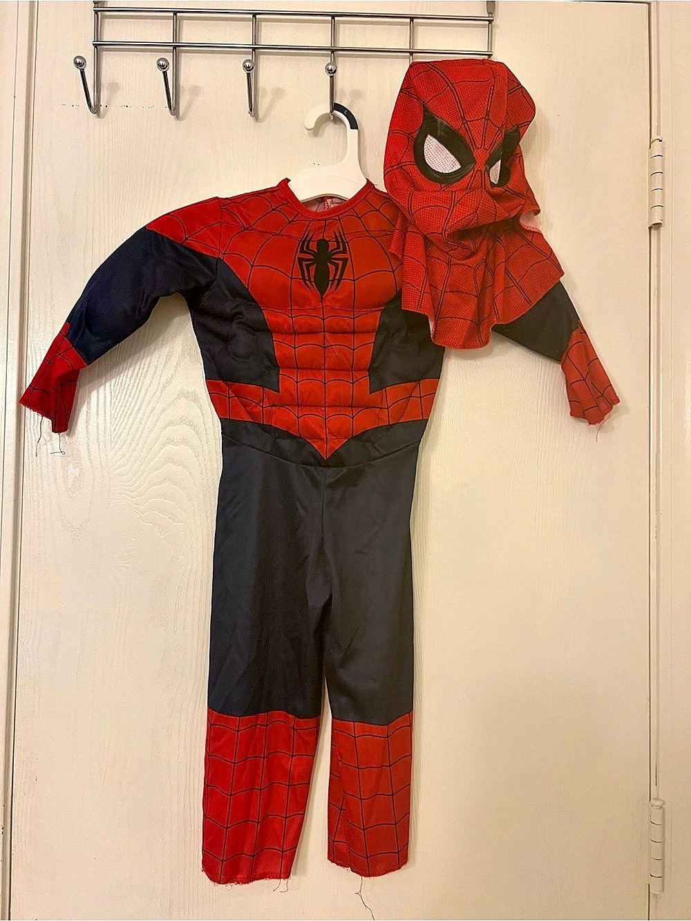 Spider-Man Halloween Kids Costume in Red & Black